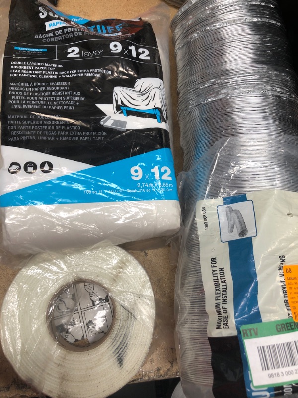 Photo 1 of **NO REFUNDS/RETURNS*- Bundle of assorted HOME DEPOT HARDWARE, SUPPLIES
