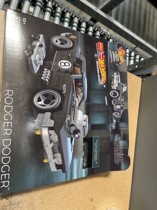Photo 1 of *NEW* Mega Construx Hot Wheels Rodger Dodger Vehicle Construction Set
