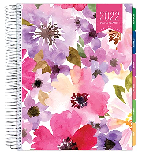 Photo 1 of DELUXE 14 Month Planner (through Dec 2022) - Spring Floral - 8.5 X11 - DCY22-0005-D
