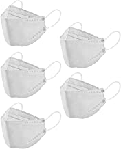 Photo 1 of 50Pcs Disposable_Masks with Safety for Adults, 4-Ply Breathable Cozy Face_Mask for Adult Women Men (White) -  5 pack