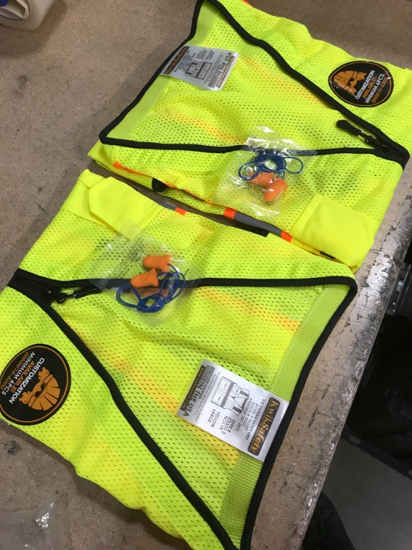 Photo 2 of KwikSafety BIG KAHUNA Safety Vest (11 Pockets & Limited Edition Digital Design) HiViz PPE Class 2 ANSI Tested OSHA Compliant - L
