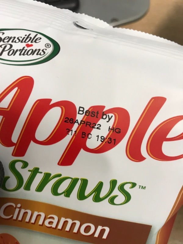 Photo 3 of *EXPIRED April 2022, NON REFUNDABLE* 
Sensible Portions Apple Straws, Cinnamon, Snack Size, 1 Oz (Pack of 8)
