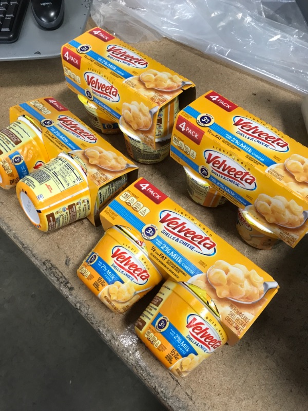 Photo 2 of *EXPIRES June 2022, NON REFUNDABLE* 
Velveeta Shells & Cheese Microwavable Shell Pasta & Cheese Sauce with 2% Milk Cheese (4 ct Pack, 2.19 oz Cups) - 4 packs
