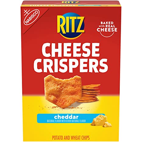 Photo 1 of **EXPIRES MAY27/2022** RITZ Cheese Crispers Cheddar Chips, 7oz- 6 PACK