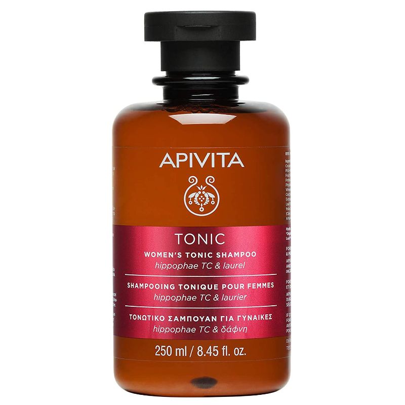 Photo 1 of APIVITA Women's Tonic Shampoo 8.45 fl.oz. | Hippophae, Vitamin A & E Natural Women's Shampoo that Promotes Hair Growth and Strengthens Hair to Prevent Hair Loss (Shampoo)