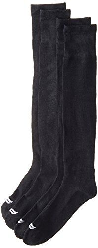 Photo 1 of 2 Packs of Sof Sole Team Performance Adults' Baseball Socks Medium Black - Team Socks at Academy Sports, 4 Pairs Total