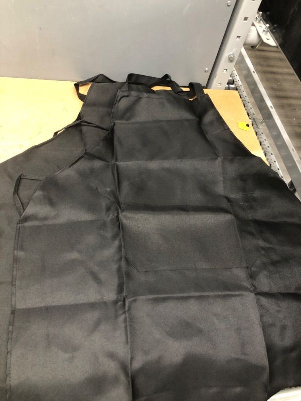 Photo 1 of 2 Pcs of Black Apron 30" x 27"