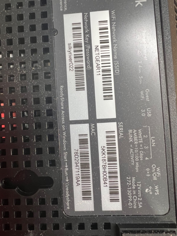 Photo 1 of NETGEAR - Nighthawk Refurbished R7450 AC2600 Smart WiFi Router
