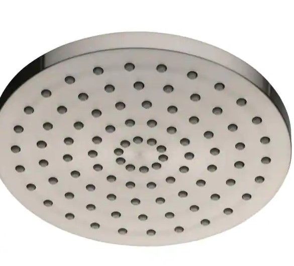 Photo 1 of 
Glacier Bay
1-Spray 8 in. Single Wall Mount Fixed Shower Head in Brushed Nickel