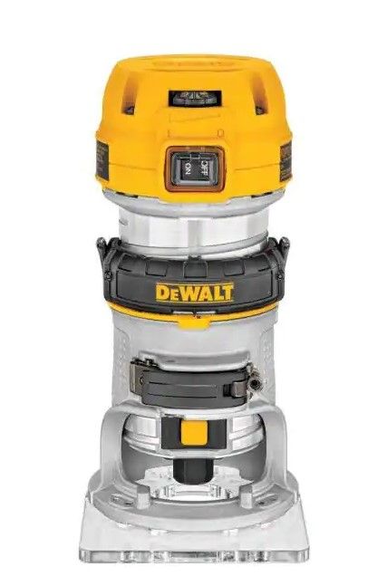 Photo 1 of 
DEWALT
7 Amp Corded 1-1/4 HP Max Torque Variable Speed Compact Router with LEDs