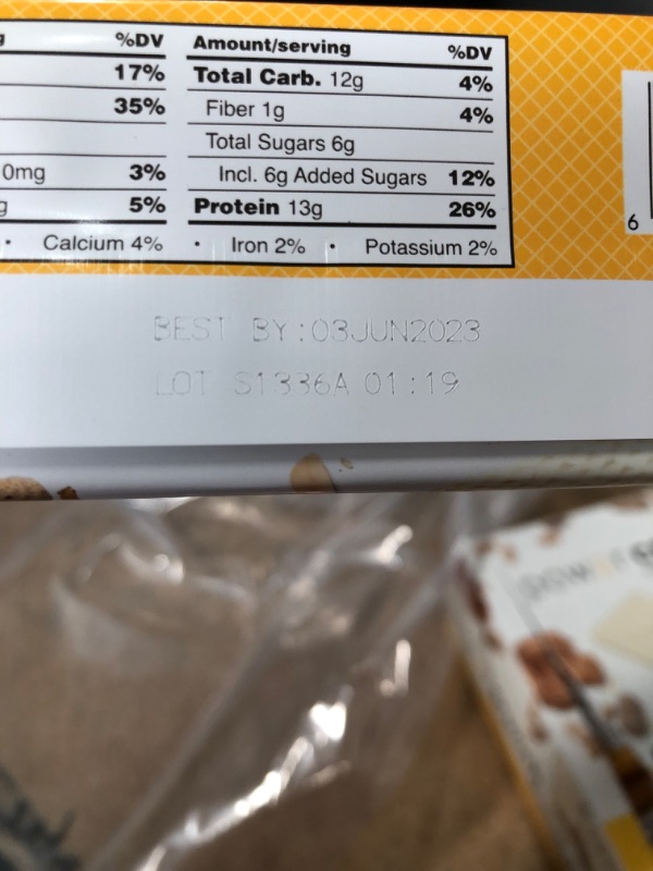 Photo 1 of **EXPIRES JUNE2023, NOT REFUNDABLE** Power Crunch Whey Protein Bars, High Protein Snacks with Delicious Taste, Peanut Butter Crème, 1.4 Ounce (12 Count)
