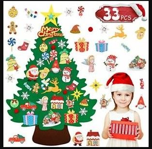 Photo 1 of ** SETS OF 2**
Felt Christmas Tree for Toddlers, Felt Christmas Tree for Kids w/ 33 Pcs Ornamen See original listing