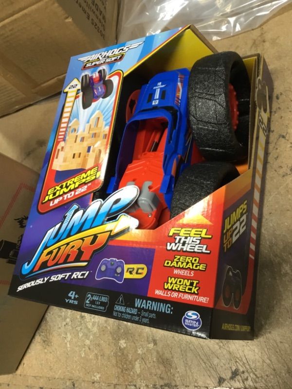 Photo 2 of Air Hogs Super Soft Jump Fury with Zero-Damage Wheels
