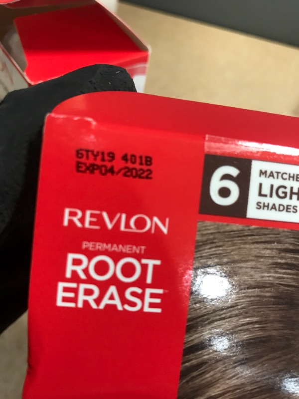 Photo 3 of *EXPIRED April 2022, NON REFUNDABLE* 
Root Erase Permanent Hair Color, Light Brown (Pack of 2)
