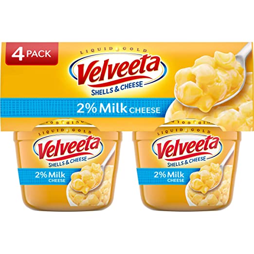 Photo 1 of *EXPIRES June 2022, NON REFUNDABLE* 
Velveeta Shells & Cheese Microwavable Shell Pasta & Cheese Sauce with 2% Milk Cheese (4 ct Pack, 2.19 oz Cups) - 3 packs
