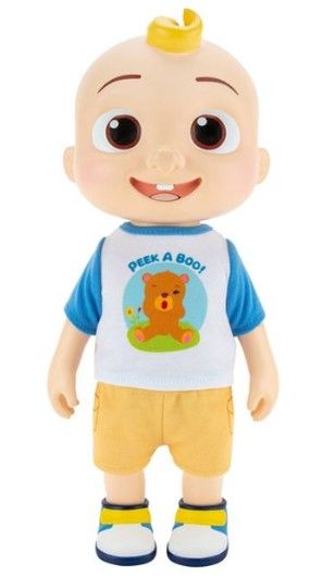 Photo 1 of CoComelon Deluxe Interactive JJ Doll Plush