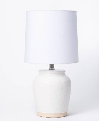 Photo 1 of Medium Ceramic Accent Lamp (Includes Light Bulb) - Threshold™

