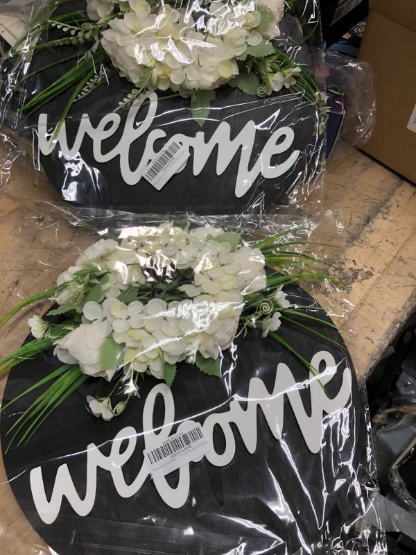 Photo 1 of 2PACK
Welcome sign for front door hello summer wreaths for front door decor spring wreath fall Wreath outdoor wreath Garland welcome home sign Front Porch Decor wreath for front door farmhouse wall decor (A