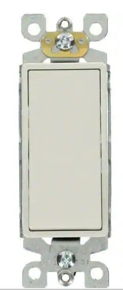 Photo 1 of 
Leviton
Decora 15 Amp 3-Way Specialty Light Switch, WhitE 9 PACK