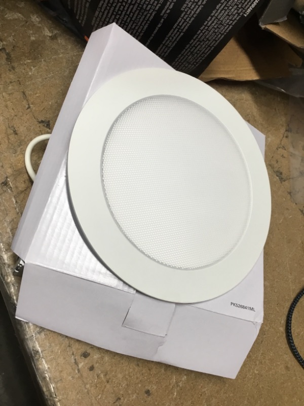 Photo 2 of 
Halo
HLB6 Series 6 in. 2700K-5000K Tunable CCT Smart Integrated LED White Recessed Downlight, Round Trim (1-Qty)