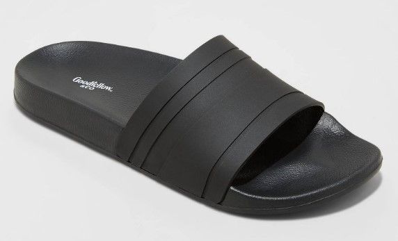 Photo 1 of SIZE 11/12- Men's Ricky Slide Sandals - Goodfellow & Co™