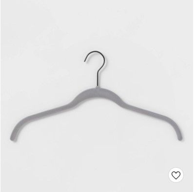 Photo 1 of 10pk Shirt Flocked Hangers - Brightroom™ - 3 PACK

