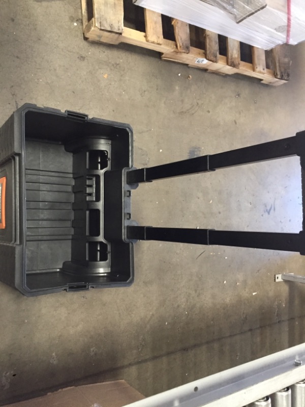 Photo 3 of 22 in. Pro Gear Cart Tool Box in Black