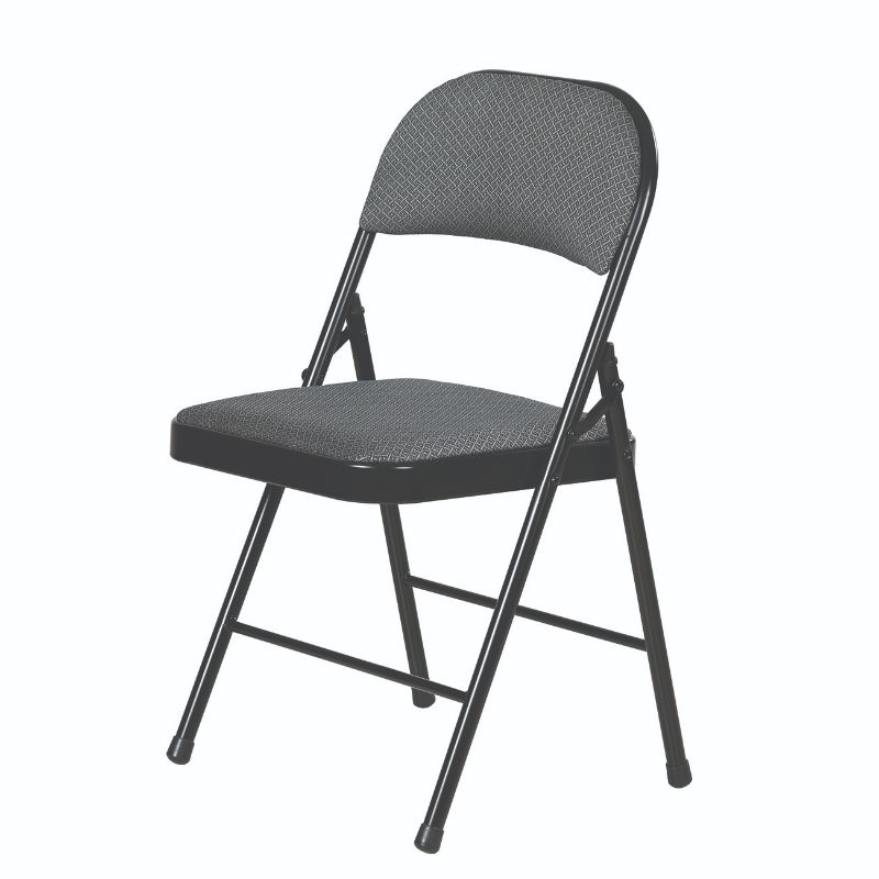 Photo 1 of Gray Fabric Folding Chair , Plastic Development Group
