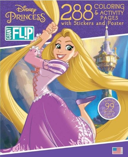 Photo 1 of 3PK-Disney Princess Coloring and Activity Flip Book - Target Exclusive Edition

