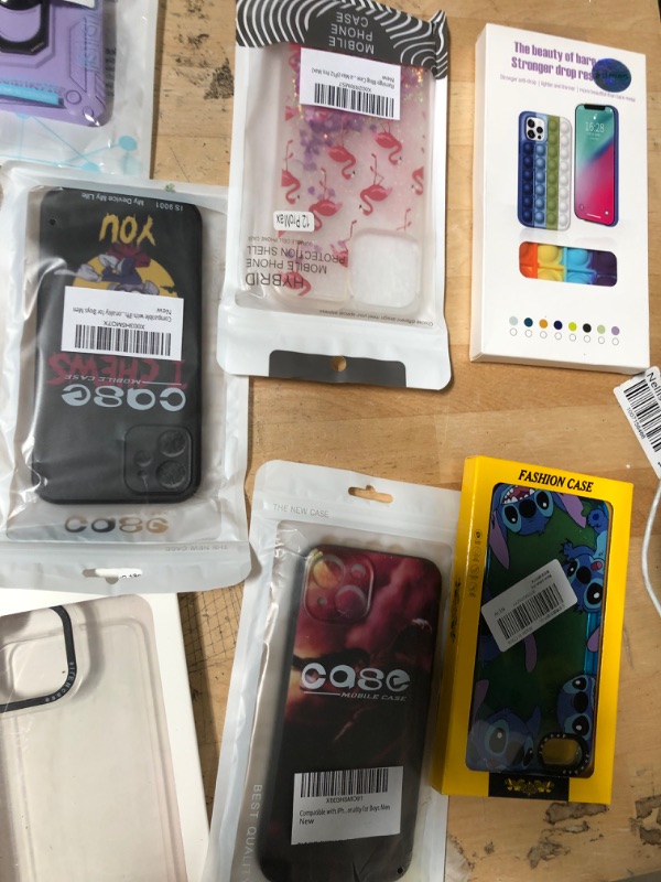 Photo 3 of 24 Pack Assorted iPhone Cases, Screen Protectors and Accessories Bundle 
