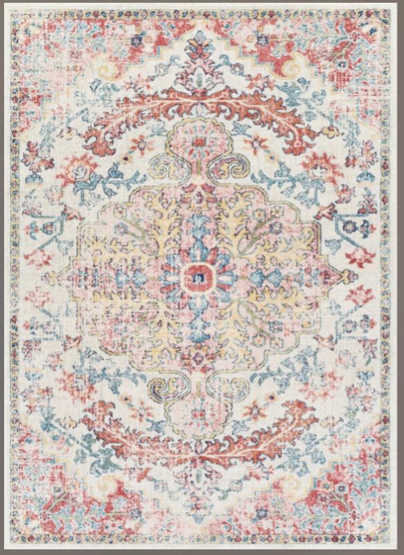 Photo 1 of **STAINED** Surya Murat MUT-2323 Area Rug by Artistic Weavers 5'3"X7'3'"
**STAINED**

