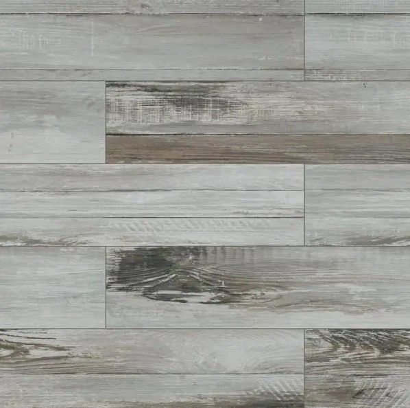 Photo 1 of (CRACKED TILE)
MSI Duttonwood Ash 7 in. x 20 in. Matte Ceramic Floor and Wall Tile (14.58 sq. ft./Case) pallet of 23