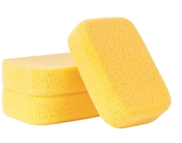 Photo 1 of 4pack - QEP 7-1/2 in. x 5-1/2 in. Extra Large Grouting, Cleaning and Washing Sponge (3-Pack)