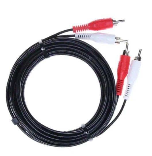 Photo 1 of 15 ft. Audio Cable with RCA Plugs
4-pack 