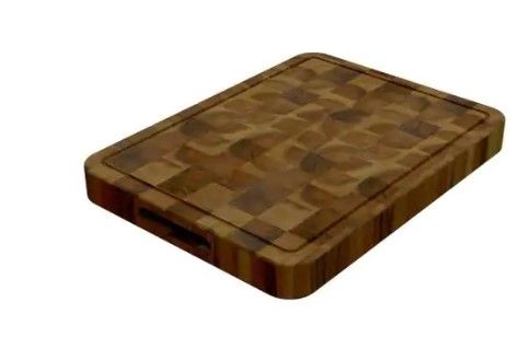 Photo 1 of Acacia 1.3 ft. L x 12 in. D x 1.5 in. T Chopping Butcher Block Countertop in Brown Oil
