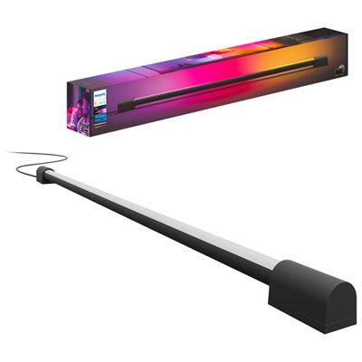 Photo 1 of Philips Hue Play Gradient LED Light Tube - Compact - Black
