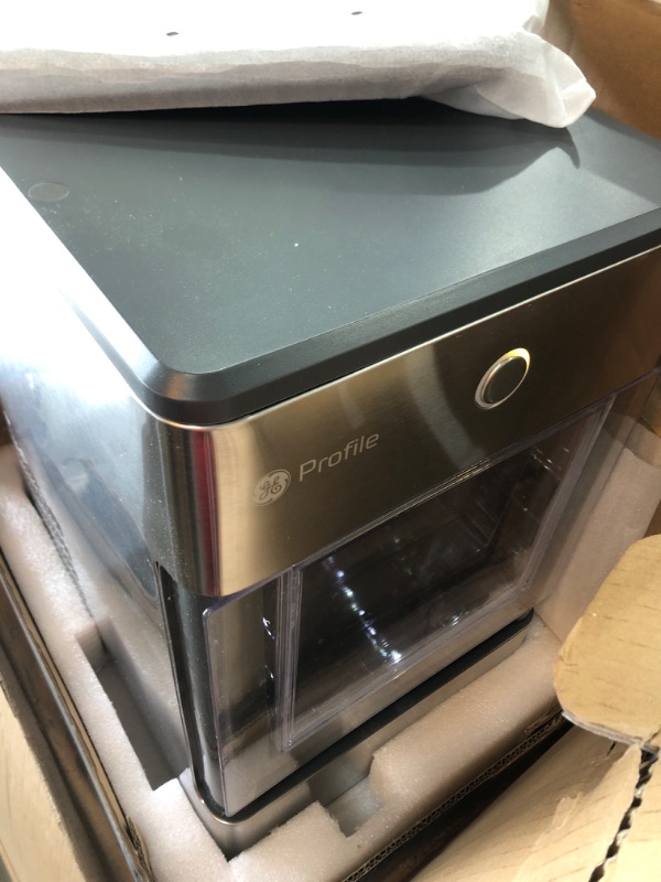 Photo 2 of GE Profile Opal | Countertop Nugget Ice Maker | Portable Ice Machine Complete with Bluetooth Connectivity | Smart Home Kitchen Essentials | Stainless Steel Finish | Up to 24 lbs. of Ice Per Day
