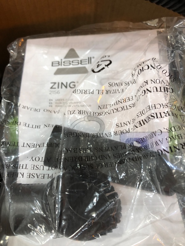 Photo 4 of BISSELL Zing Bagless Canister Vacuum, 2156A

