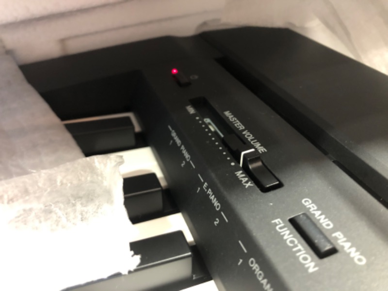 Photo 3 of YAMAHA P71 88-Key Weighted Action Digital Piano with Sustain Pedal and Power Supply 