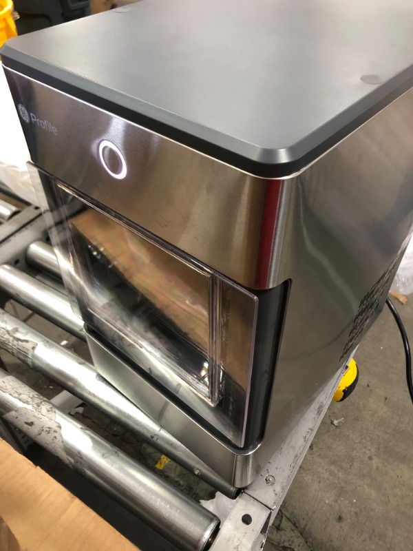 Photo 2 of GE Profile Opal 2.0 | Countertop Nugget Ice Maker with Side Tank | Ice Machine with WiFi Connectivity | Smart Home Kitchen Essentials | Stainless Steel
