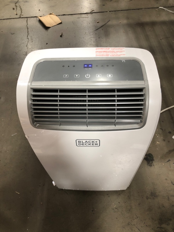 Photo 3 of BLACK & DECKER BPACT10WT Portable Air Conditioner,10000 Btu
