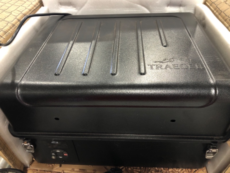 Photo 3 of ***PARTS ONLY*** Traeger Pellet Grills Ranger Wood Pellet Grill and Smoker - Black
