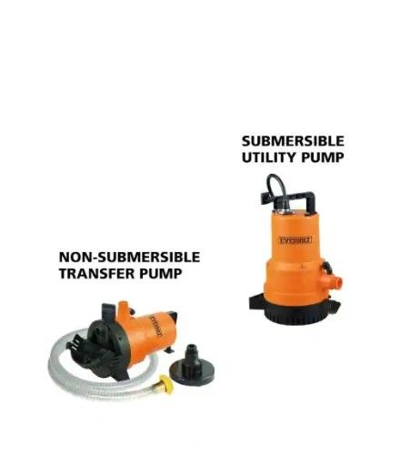 Photo 1 of 1/4 HP 2-in-1 Utility Pump
