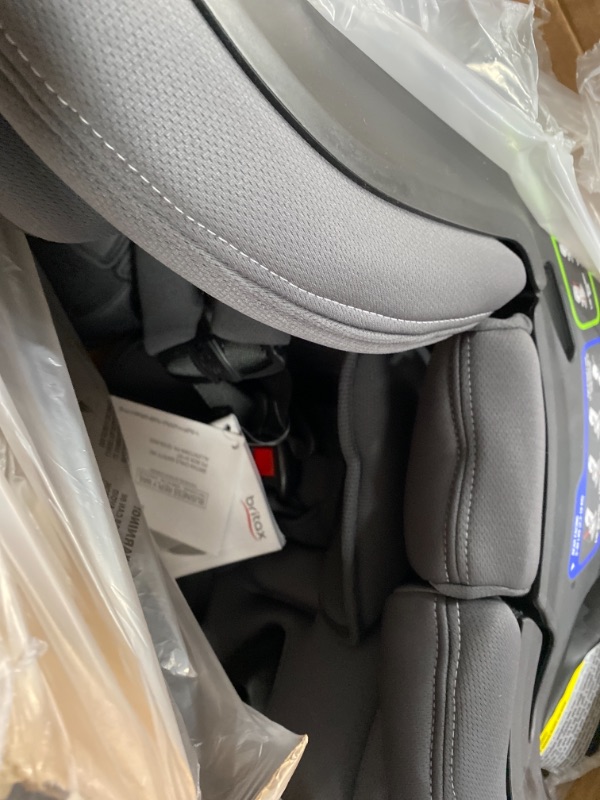 Photo 2 of Britax Boulevard ClickTight Convertible Car Seat, Cool N Dry Charcoal - Cooling & Moisture Wicking Fabric
