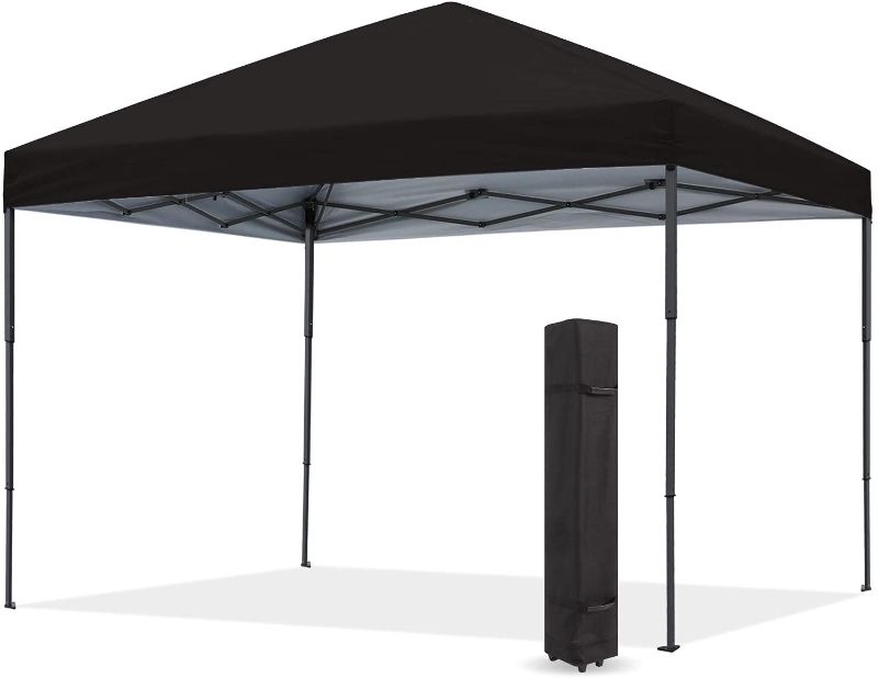 Photo 1 of ABCCANOPY Durable Easy Pop up Canopy Tent, Black 6 x 6 
