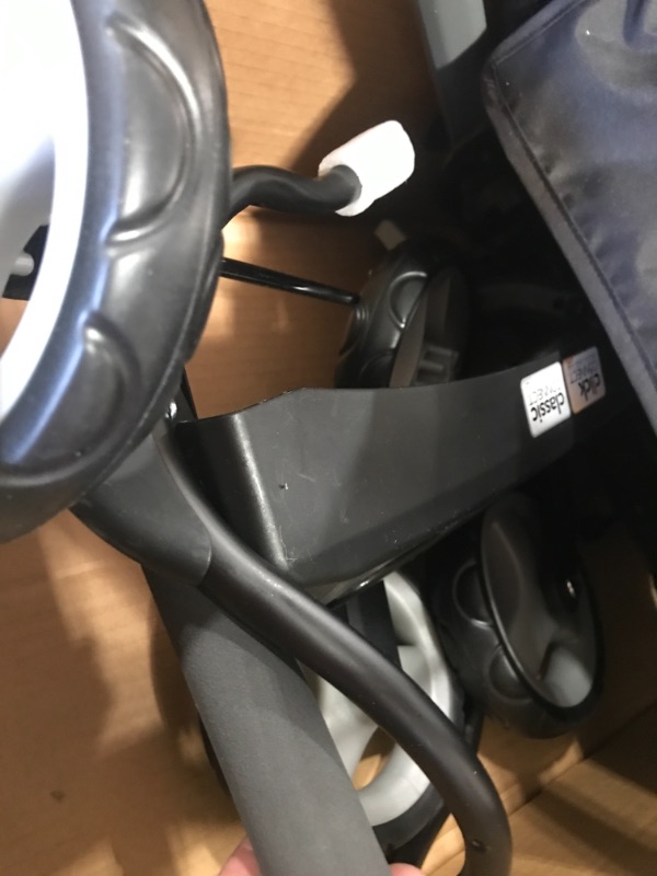 Photo 3 of Graco SnugRider Elite Infant Car Seat Frame Stroller - Black