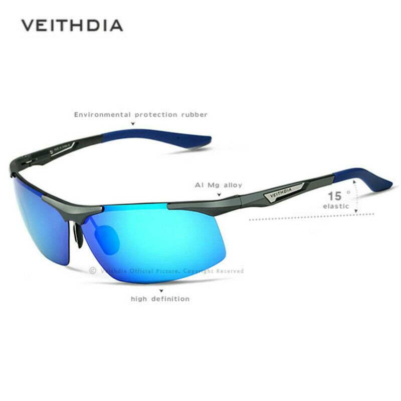 Photo 1 of 3 Pair of VEITHDIA Aluminum HD Polarized Sunglasses Men Driving Mirrored Sports Eyewear, Various colors