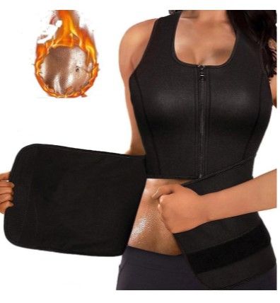 Photo 1 of SAUNA SWEAT VEST WITH ZIPPER (M)