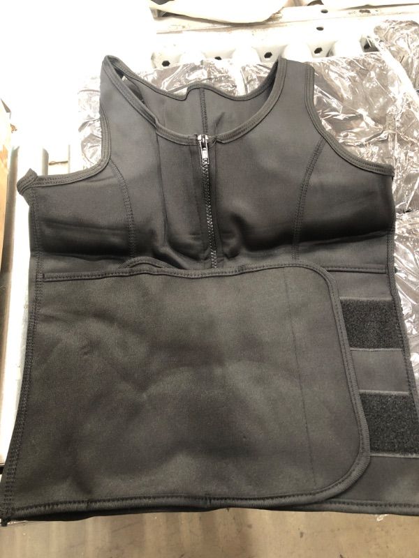 Photo 2 of SAUNA SWEAT VEST WITH ZIPPER (M)