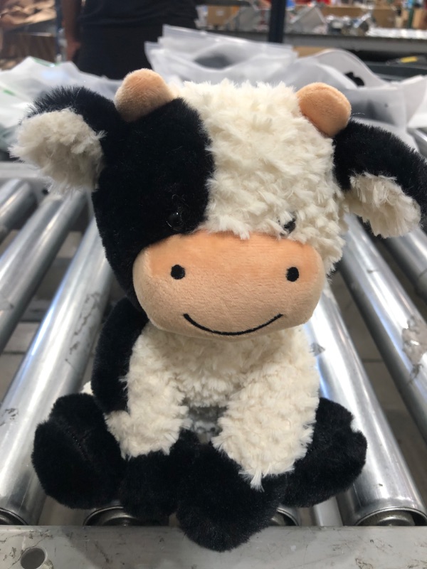 Photo 2 of 9" Cow Stuffed Animals Soft Cuddly Cow Plush Stuffed Animal Toy for Kids (2ea)